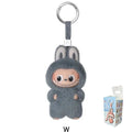 POP MART Labubu V4 The Monsters Pin For Love Alphabet Plush Pendant - Letter W