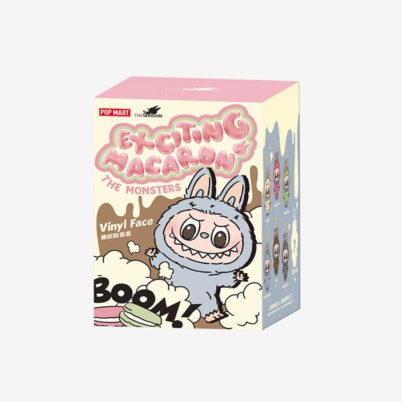 POP MART Labubu V1 Exciting Macaron The Monsters Lychee Berry Plush AUTHENTIC