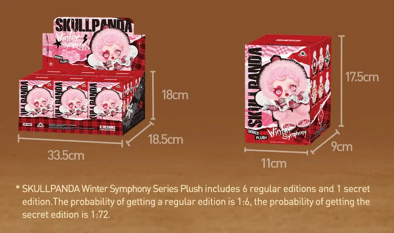 Genuine Pop Mart Skullpanda   Winter Symphony Series Blind Box